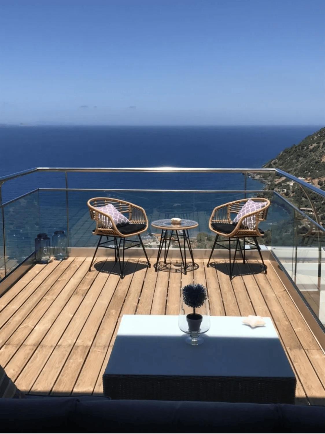 Beachfront Ravdoucha Epavlis Eleni Villa - Pool, Hot Tub, Gym, Sauna, Private Parking, Wifi La Canea Exterior foto